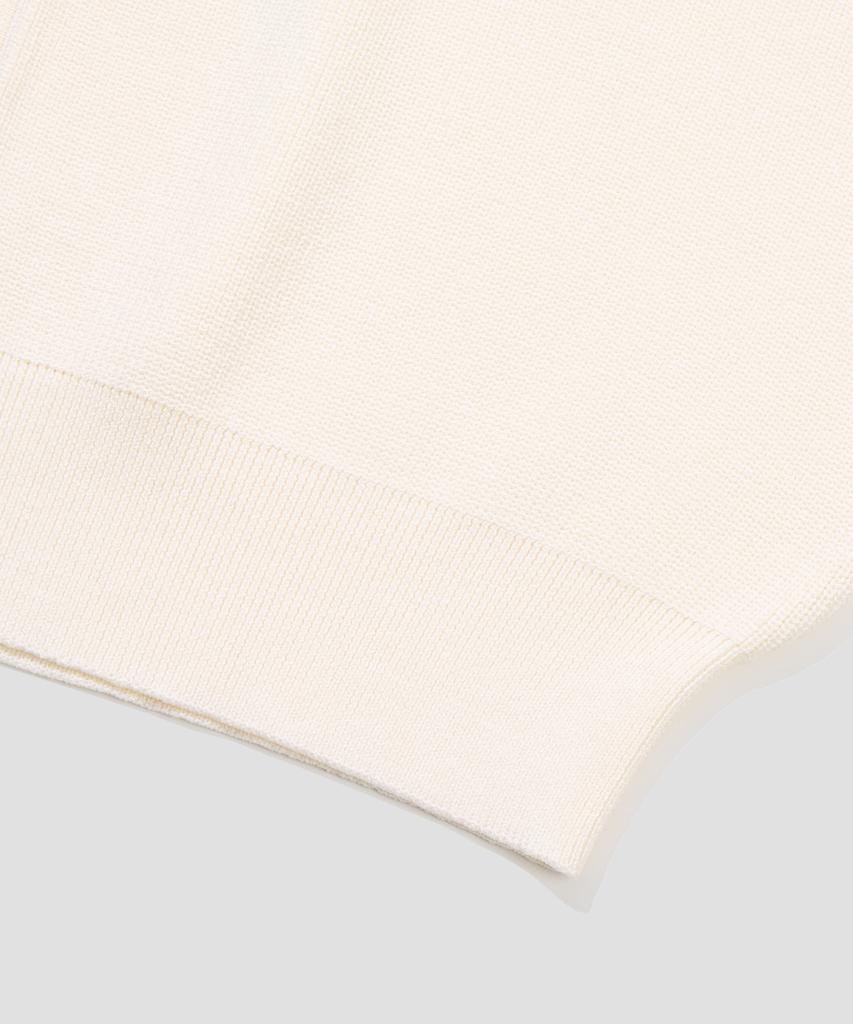 Agod Solid Half Knit Cardigan [Ivory]