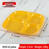Ruhan A5 Melamine Divided Cafeteria Tray