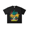 260 GSM Double Yarn 32 Count 100% Cotton My Hero Academia V23 Deku Print Unisex Heavy Cotton T Shirt