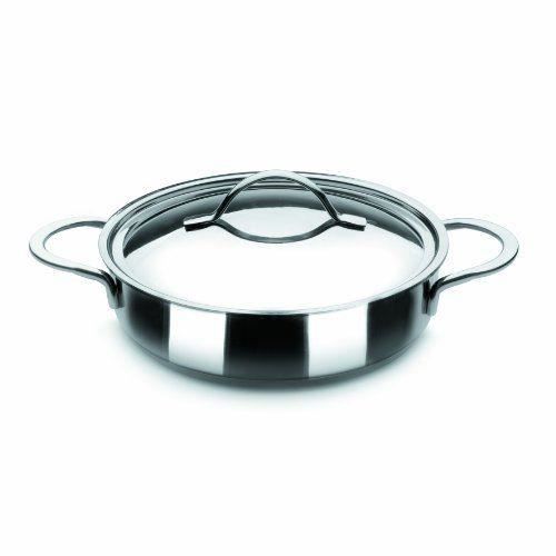 Ibili 605328 Round Plate with Stainless Steel Lid Noah…