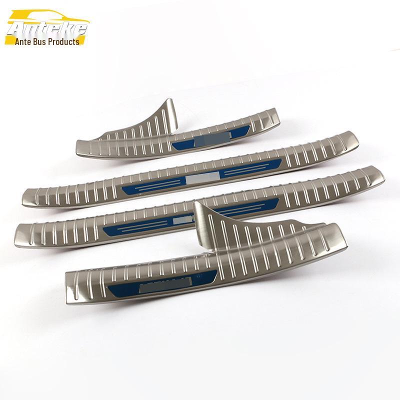 

Накладка на порог двери из нержавеющей стали Elantra - Защита от царапин и потертостей