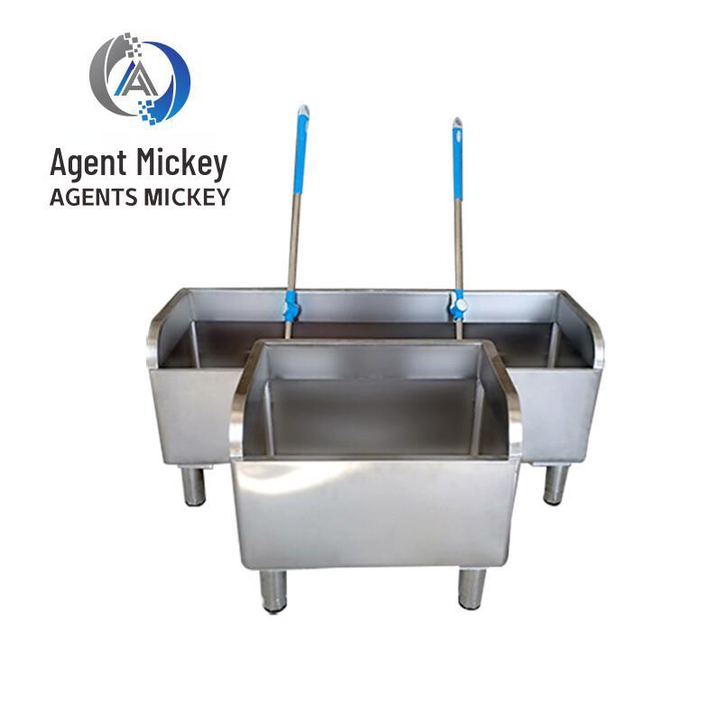 Mickey Agents Commercial Stainless Steel Mop Sink 80*41*55