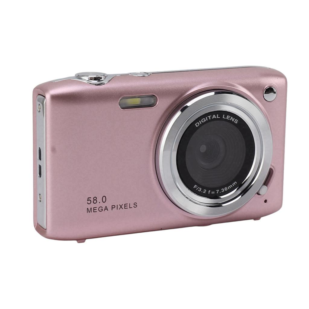4K Digital Camera for Teens 58MP HD 2.88 Inch Screen 16X Zoom Autofocus Compact Camera for Travel Photography Vlog