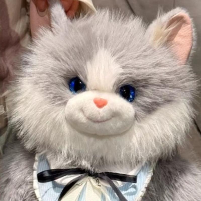 2026 Simulated Storage Bag Cat Backpack Cute and Comfortable Girl's Birthday Gift Fashionable and Adjustable Shoulder Straps