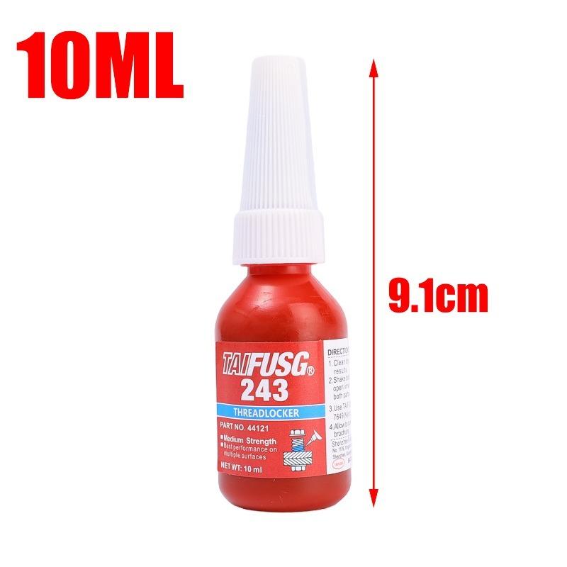 Anaerobic Threadlocker Glue High Strength Anti Loose Fast Curing Screw Locking Agent Sealant for Metal Plastic Bolts Nuts Fixing