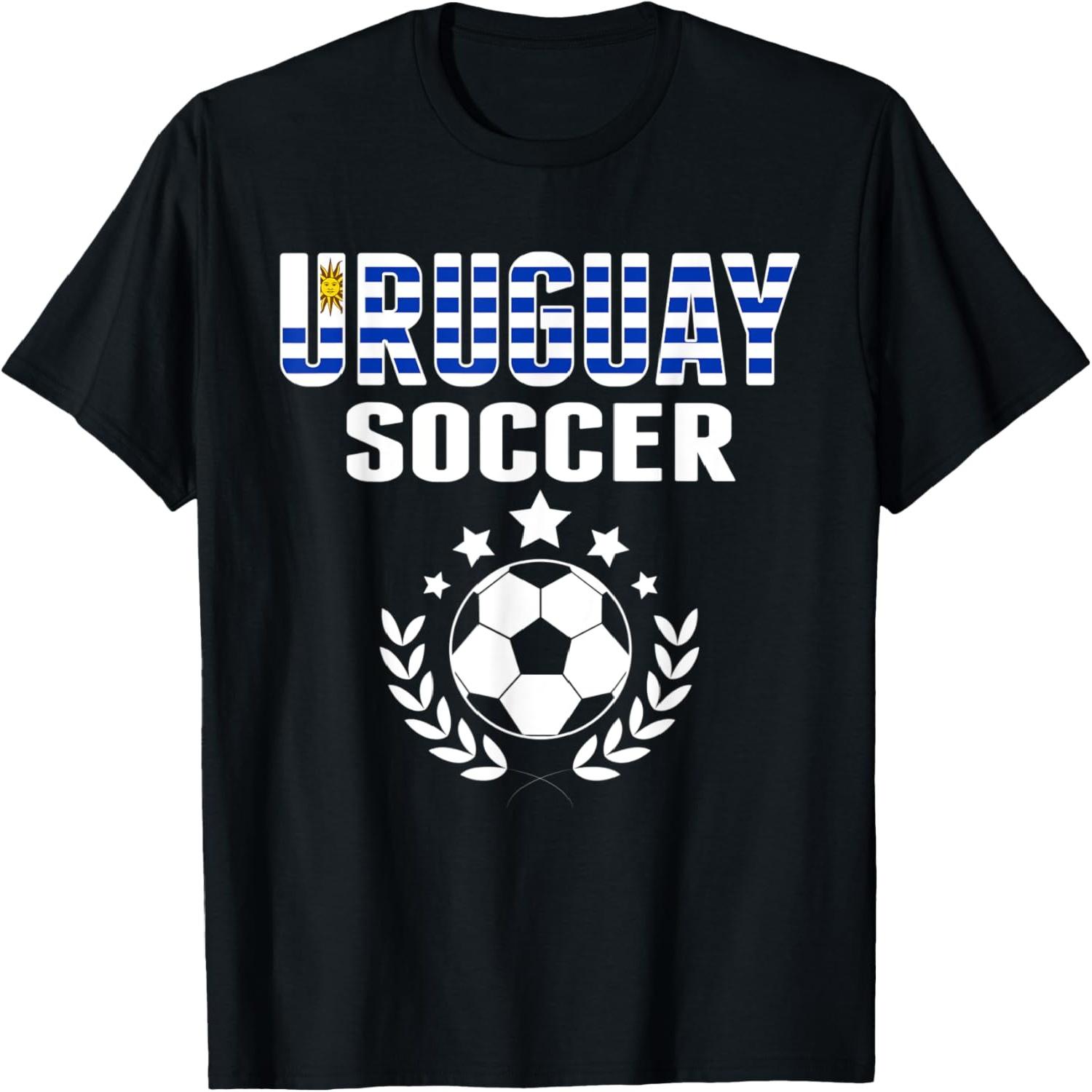 Proud Uruguay Soccer Fans Jersey - Uruguayan Football Lovers T-Shirt(1) S