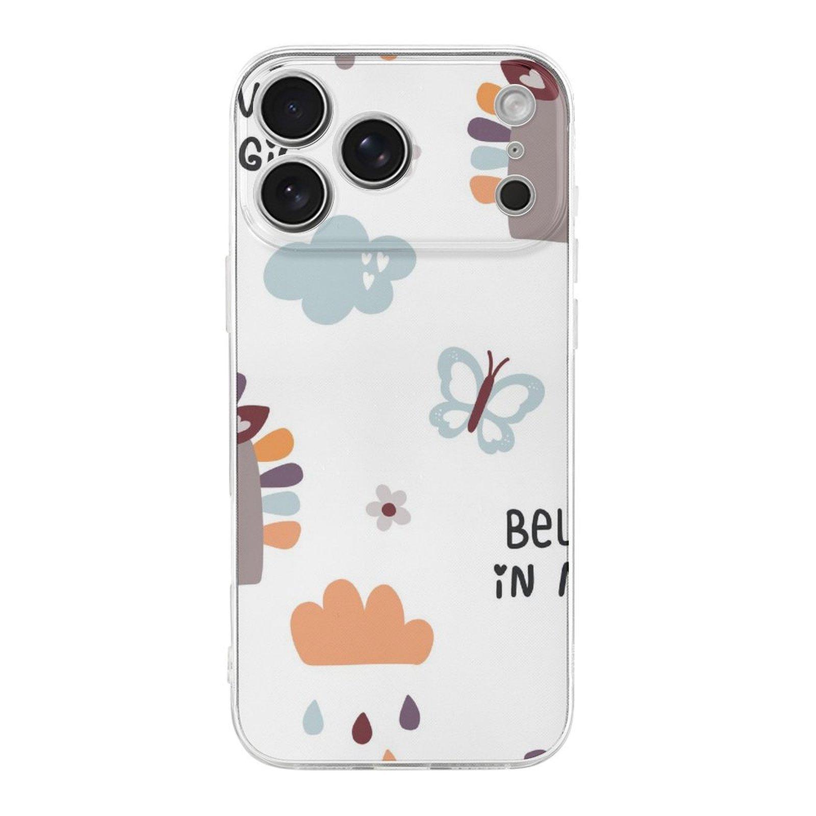 

1 Pack For Iphone 17/17Air/17Pro/17ProMax Tpu Phone Case Slim Protective Anti Yellow Shock Absorbing Design With Soft Flexible Frame IPHONE-17ProMax