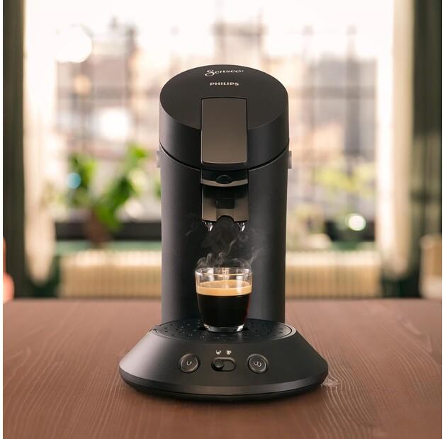 Capsule Coffee Machine Philips CSA210/60 Senseo Original Plus Black
