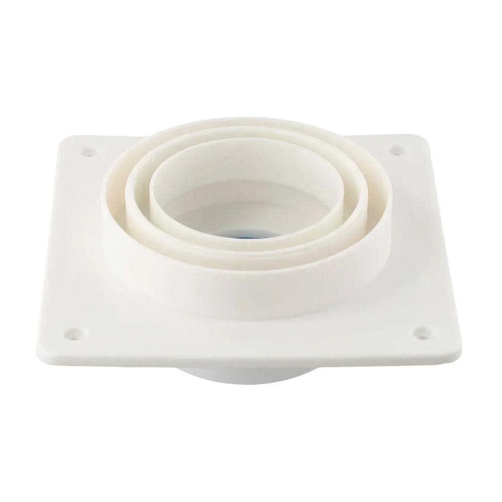 80-180mm Pipe Exhaust Fan Check Valve Air Valve Pipe Outlet Exhaust Fan  Backdraft Damper Bathroom Kitchen Accessories