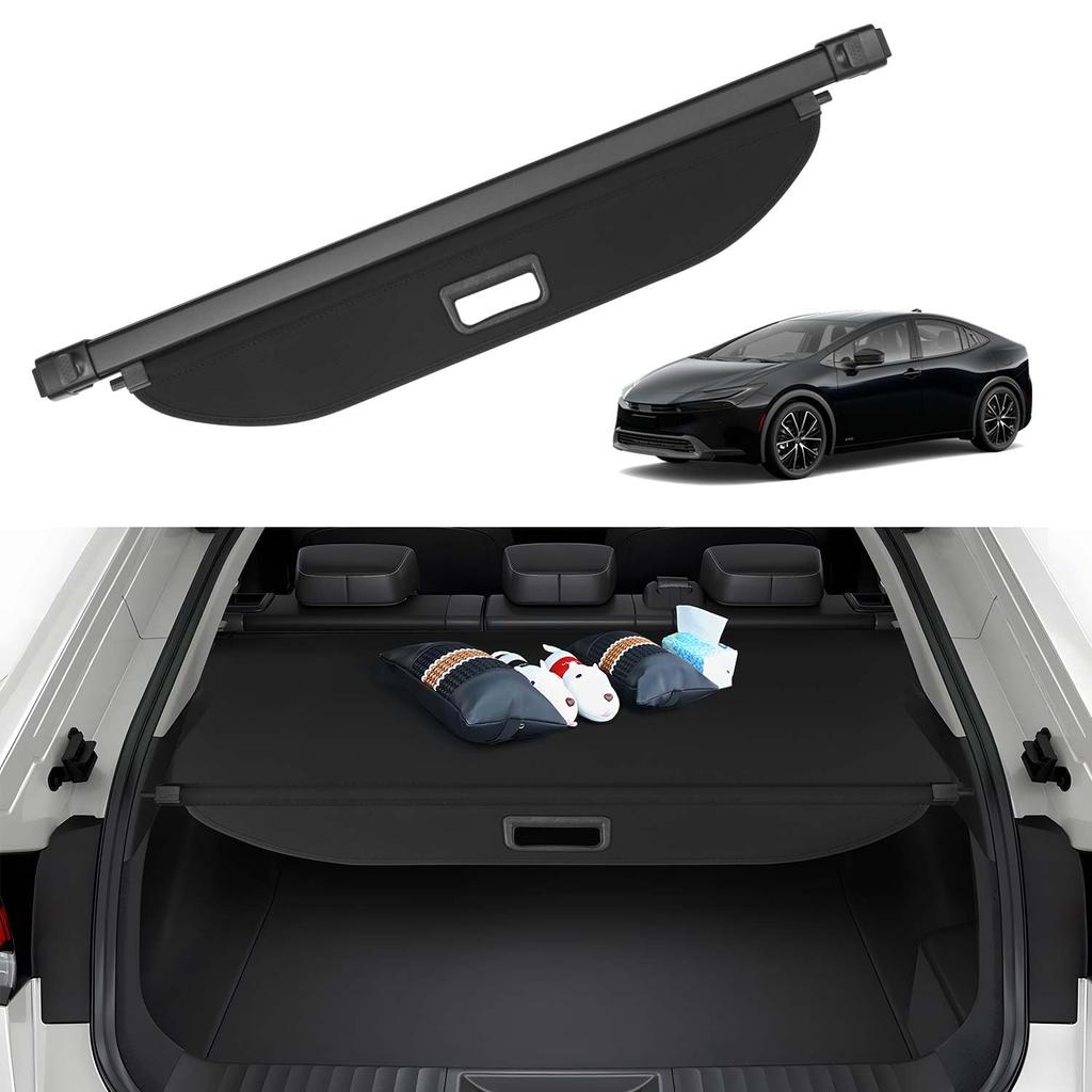 CARVANTA Tonneau Shade for Toyota Prius 60 Series 2023 Present Privacy Rear Luggage High Temperature Cargo Heat Light Water Easy Interior Set