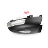 Car Side Mirror Light Lamp Lens Glass Rearview Mirror Frame Lower Base Cover Lid For For VW Tiguan 09-17 Sharan 12-19 Skoda