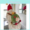 Plush Apple Tree Backpack For Girls With Zipper Closure And Interior Pockets For Daily Use