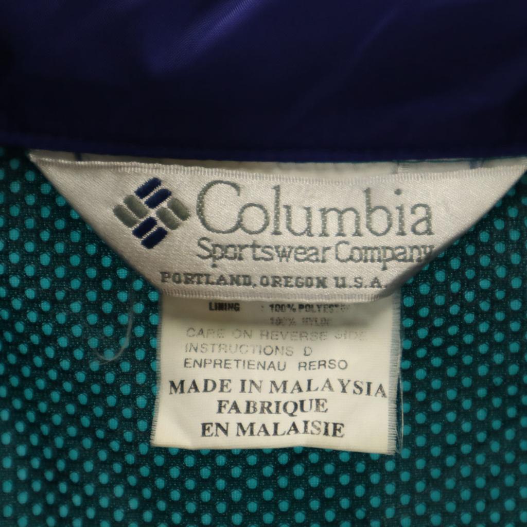 Columbia 90s Old Nylon jacket M Purple Outdoors Men's Used