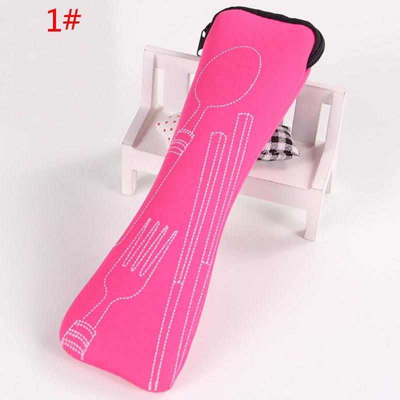 Buy Fork Spoon Travel Stainless Steel Cutlery Portable Picnic Bag at