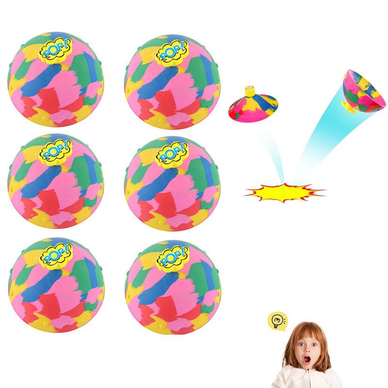 Toys Kids Childrens Bouncing Bowl Fidget Creative DIY Assembly Camouflage Novelty Outdoor Sensory ADHD Anxiety Relief for Teens Relaxation Stress
