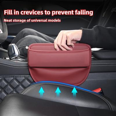 Universal Auto Sitzlücken Organizer Auto Konsolen Seitentasche Sitzritzen Aufbewahrungsbox Innenraumzubehör Auto Innenraum