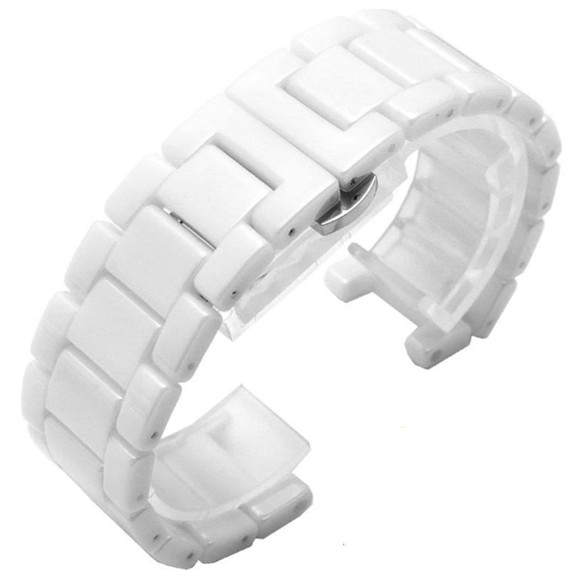 High Quality Ceramic Watchband for GC Watches Band Notched Ceramic Bracelet Fashion