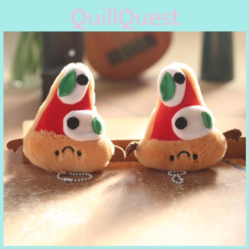 Pizza Plush Jellycat Toy Stuffed Keychain Backpack Decor With Plush Short