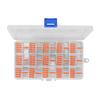 15PCS Wire Conductor Connector Quick Splicing Compact Splitter Terminals DF‑15 Transparent