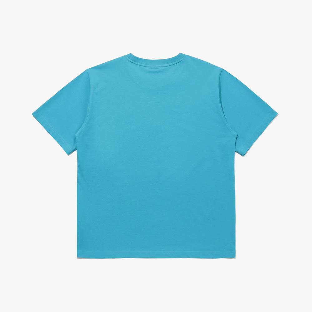 Diadora Comfy Wappen Basic Short Sleeve T-Shirt Turquoise