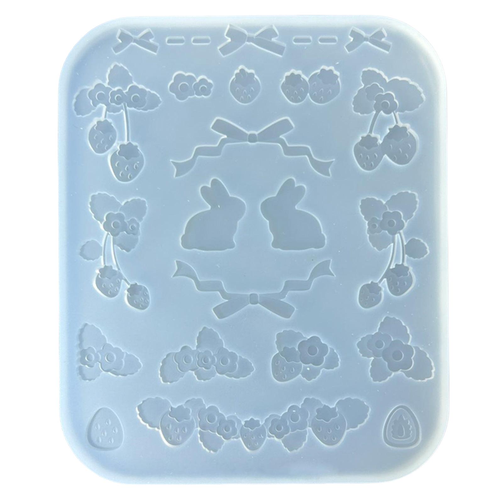 

Практичные аксессуары для рукоделия Удобный набор силиконовых форм для создания различных поделок и проектов по изготовлению украшений ручной работы