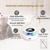 2 In 1 Smart Cat Automatic Feather Fun Ball Toy 5 Modes Electronic Interactive Pet Toys