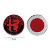 For Alfa Romeo 159 147 Giulietta Stelvio 4C MITO 156 Giulia GT Car Hood Front Rear Trunk Steering Wheel Emblem Badge Replacement zw1