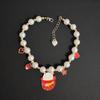 Pet Pearl Necklace Collar for Cats & Dogs - Stylish, Summer-Ready, Bite-Resistant Accessories & Pendants