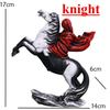 Flying Balloon Girl Figurine Banksy Modern Art Sculpture Resin Figure Craft Decoration Collectible Figurine Ornaments Gifts
