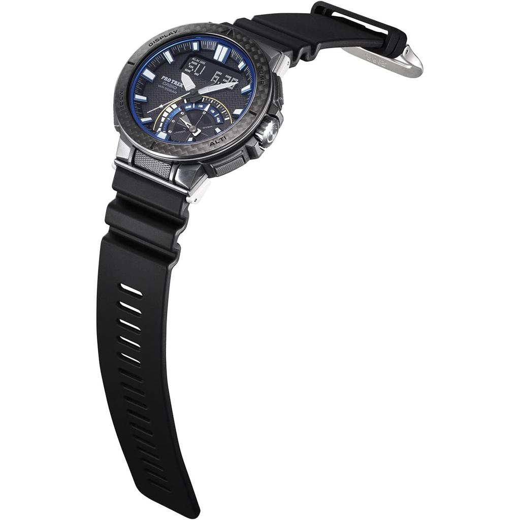 Pro Trek Angler Line Solární hodinky Černé [Casio] Rádiově řízené PRW-73X-1JF Pánské