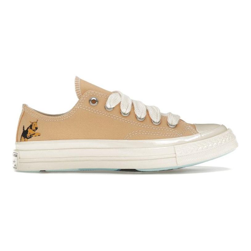 Golf Le Fleur x Converse Chuck 70 Low Darryl Pack - Apricot Cream Unisex Sneakers Orange Antique-White A12144C