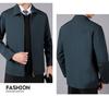 2023 Men's Spring Casual Business Jacket - Middle-Aged Fashion Trend, Turn-Down Collar