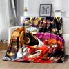 GINTAMA Cartoon Printed blankets Picnic blanket Warm Flannel blankets Home bed linings blankets for beds Birthday Gift
