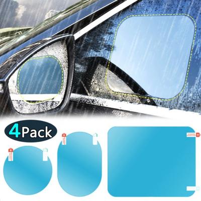 Rückspiegel Regendicht Film Set Auto Lkw Fenster Glas Anti-beschlag Wasserdichte Aufkleber Regentag Sicheres Fahren Regen Beweis