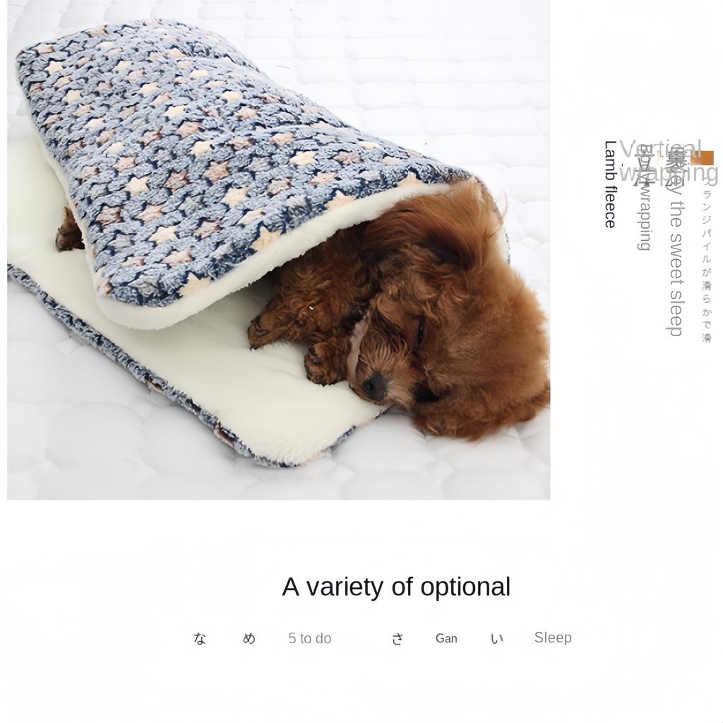 Haustier-Schlafmatte, Hundebett, Katzenstreu, Welpenbett, Hundesofa, schöne Matratze, Kissen für kleine und große Hunde, waschbare Decke, Heimtierbedarf