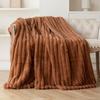 Double-Layer Super Soft Imitation Rabbit Fur Sofa Blanket