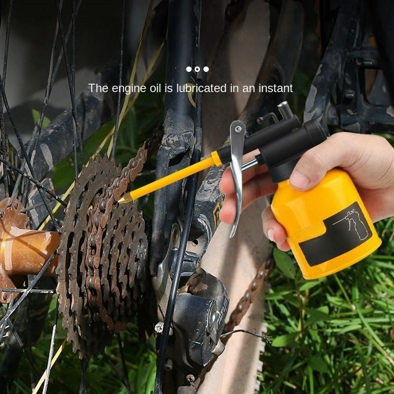Ölkanne Schmierung Metall Hochdruckpumpe Fettpressen Auto Öltopf Flasche Autoreparaturwerkzeug 180 ml 220 ml 300 ml 450 ml