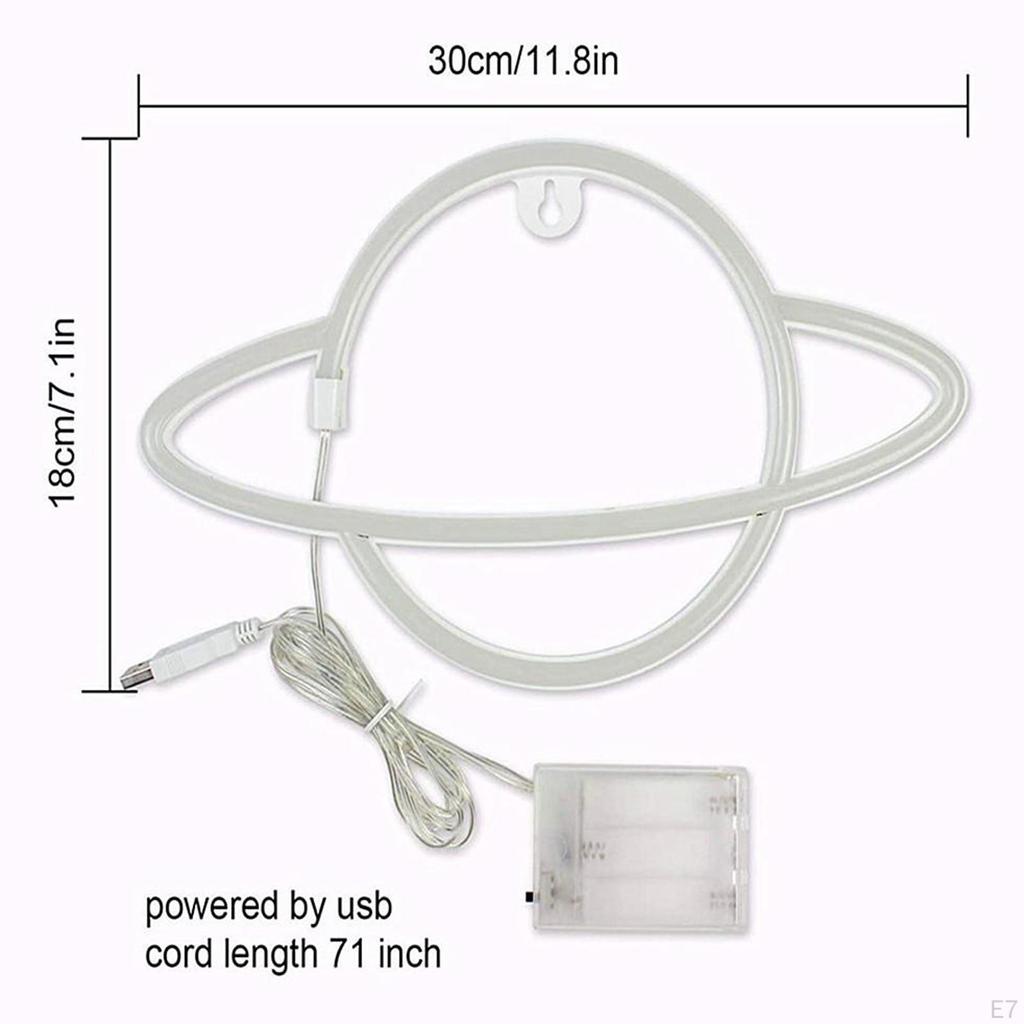 Led, Neon Wall Hanging Sign, S , Night Lamp, Daily Home Decor