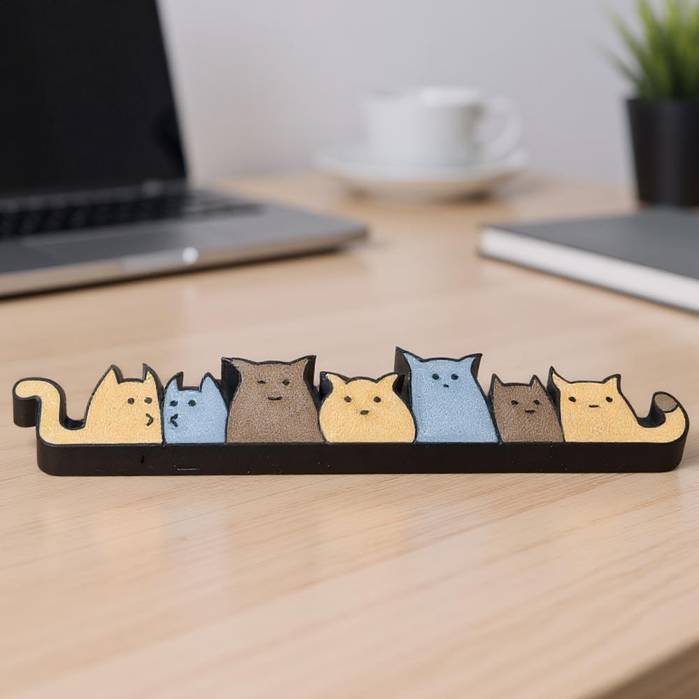 Cat Magnets Cute Refrigerator Magnetic Stickers Decor Home Decor for Photo Notes Appliance Mailbox Notes Dishwasher Locker