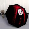 1pc Manga No-Face Windproof Automatic Windproof Umbrella, Lightweight for Women/Men, Perfect Christmas Gift A0811230