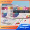 120-Farben Dual-Tip Aquarellstifte auf Wasserbasis für Kinder - PVC-verpackte Fineliner mit weicher Spitze zum Zeichnen & für Anime-Kunst