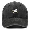 Embroidered Baseball Cap With Goose Pattern For Uninsex Casual And Fashionable City Style Duckbill Cap