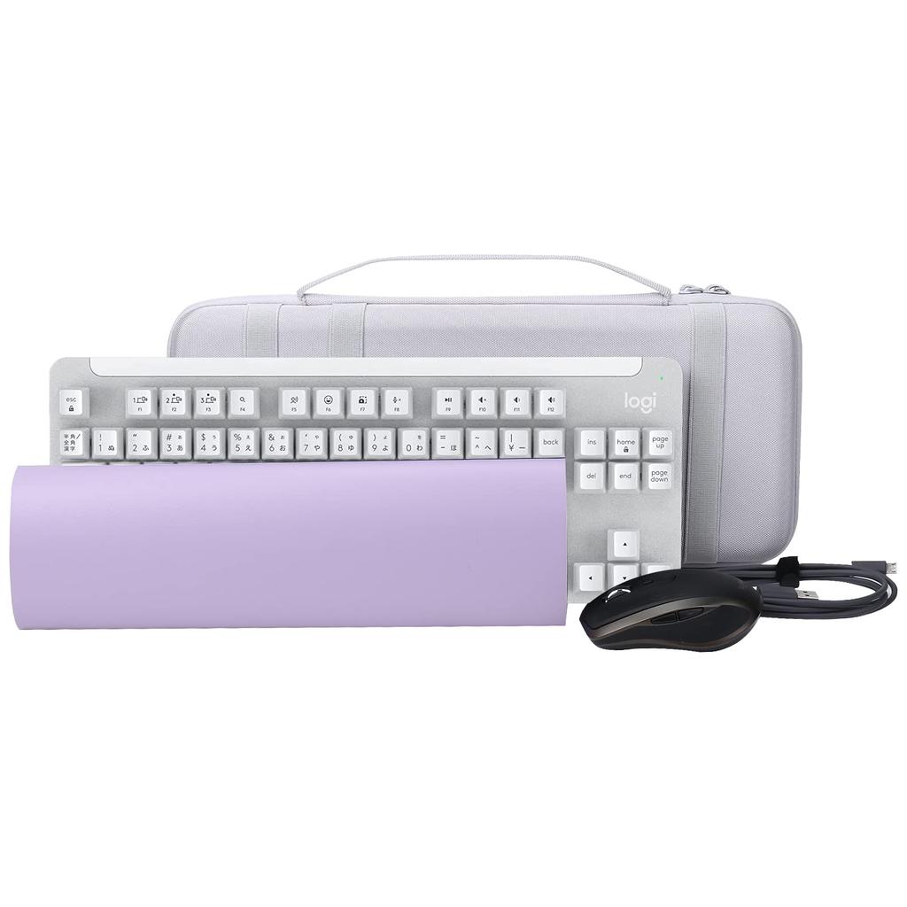 co2CREA Storage Case Compatible with Logitech SIGNATURE K855 Tenkeyless Mechanical Wireless Keyboard (Case Only)