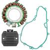 Stator Regulator Rectifier Compatible with Kawasaki KLR650 KL650A 19872007 Motorcycle Electrical System Upgrade with Gasket for