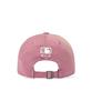 Emelbi Vintage Washed Curve Logo Unstructured Ball Cap La (Pink)