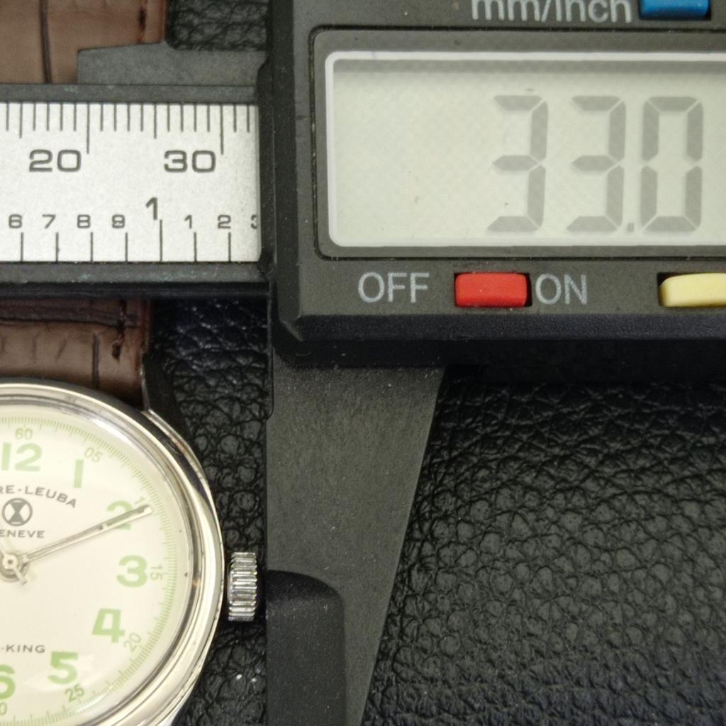 FAVRE LEUBA SEA KING VINTAGE HAND-WINDING SWISS MENS SIGN CASE WATCH A702026-5 R208-a702026