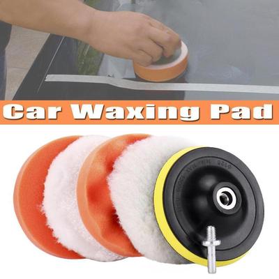 Car Polish Pad 3/4inch For M10/M14 Soft Wool Machine Waxing Polisher Car Body Polishing Discs Cleaning Removes Scratches Tool