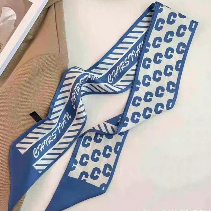 Multifunctional Flower Printed Hair Band Headwear Scarves