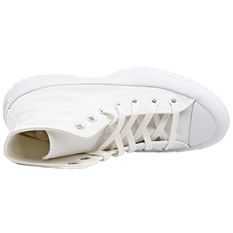 Converse Chuck Taylor All Star Lace-up Round Toe High Top Espadrilles Women's White