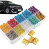 Automotive Fuses 100X Truck Fuses Automotive Replacement Fuses Low Profile Fuse For Car RV Truck Motorcycle